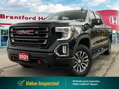 Conquer any terrain with this 2021 GMC Sierra 1500 AT4 Crew Cab. Its powerful Duramax 3.0L Turbo-Die...