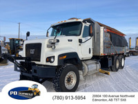 2016 Caterpillar CT681SG T/A Dump/Plow Truck