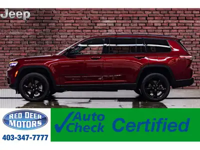 **ONE OWNER - MECHANICALLY CERTIFIED** 6,536 KM This 2024 Jeep Grand Cherokee L 4x4 Altitude is powe...