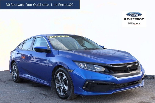 2020 Honda Civic Sedan LX // UN SEUL PROPRIO CAMERA DE RECUL in Cars & Trucks in City of Montréal