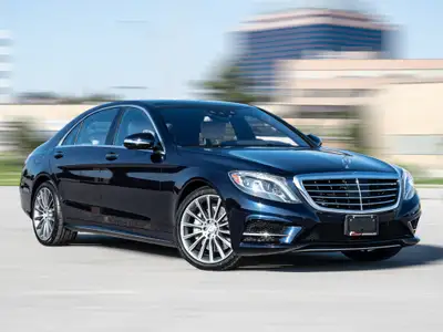 2016 Mercedes Benz S-550 AMG LWB Blue Exterior on White Interior comes Navigation and 360 Camera ,He...