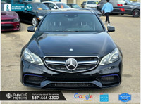 Just Arrived 2014 Mercedes-Benz E-Class E63 AMG Black has 161,761 KM on it. 5.5L 8 Cylinder Engine e... (image 1)