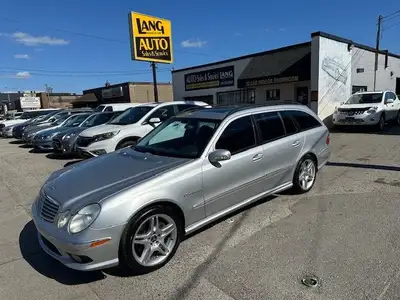 CARFAX VERIFIED.. NO ACCIDENTS.. THIS IS AN E55 AMG REPLICA..IT IS BASED ON AN E500 4MATIC WAGON......