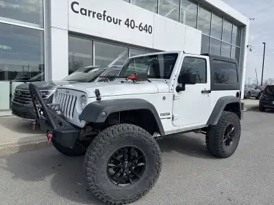 PRIX ET QUALITÉ IMBATTABLE venez découvrir notre JEEP WRANGLER JK 2018 JEEP MANUELLE SPORT KJ LIFT K...