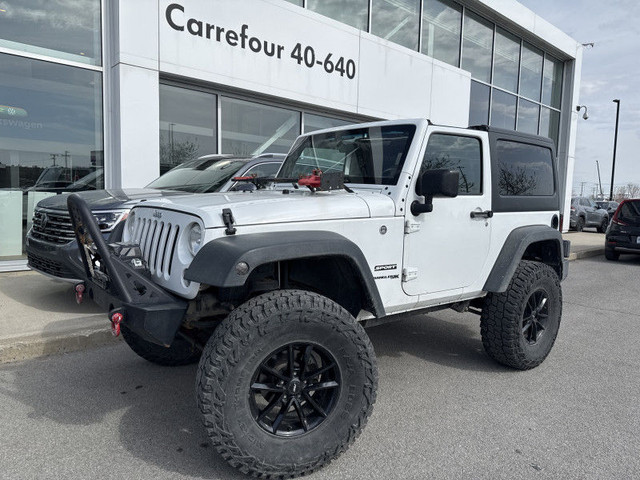 2018 JEEP WRANGLER JK JEEP MANUELLE SPORT KJ LIFT KIT TIRE 37POU in Cars & Trucks in Laval / North Shore