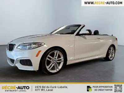 CONVERTIBLE TOIT SOUPLE XDRIVE CUIR NAVIGATION COMMANDES AU VOLANT BLUETOOTH CAMÉRA CRUISE ÉCRAN MOD...