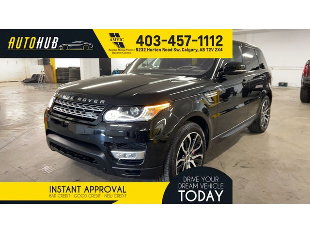 2017 Land Rover Range Rover Sport V8 Supercharged PANO ROOF in Cars & Trucks in Calgary
