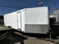 2023 CJAY Enclosed Heated Sled Trailer FX9-823-78-T60