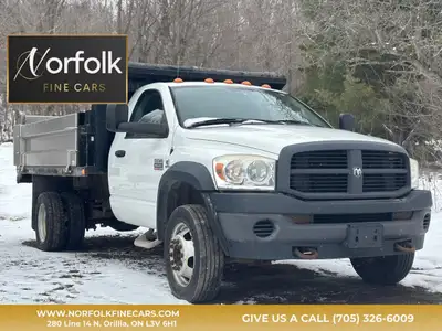 2008 Dodge Ram With Landscape Bed 74, 588 KM 6.7L, 6 Cylinder Diesel, RWD AM/FM/CD, Aux Input, Fixed...