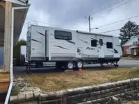 2012 Forest River PUMA 29 PIED 2 SLIDE OUT BUNK BED