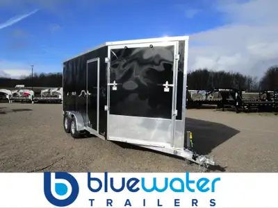 SALE!! REGULAR $15,990 NOW ONLY $15,230!! Lightning Aluminum Enclosed Snowmobile Trailer is $15,230....