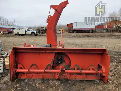 INLAND STEEL & FORGINGS SA84 3-Point Snow Blower Attachment 7 Ft x 28 inch 3-point hitch 540 PTO Adj...