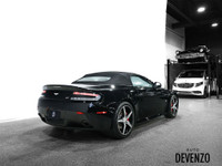 VENDU!!! 2015 Aston Martin Vantage GT V8 Convertible, Jet Black on Black/Red Accent, 5 Spoke Diamond... (image 6)