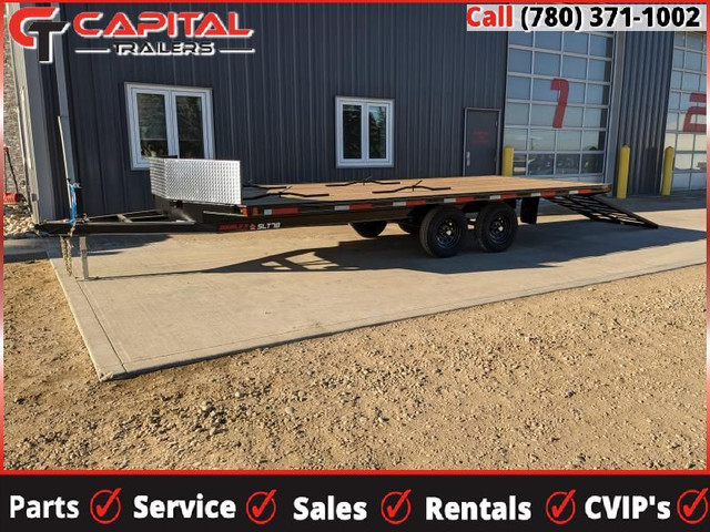 2024 Double A Trailers Pro Series Sled Trailer 8.5' X 20' (7000l in Cargo & Utility Trailers in Strathcona County