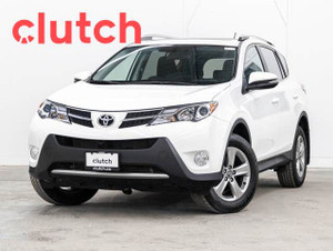 2015 Toyota RAV 4 XLE AWD w/ XLE Navigation Pkg w/ Nav, Power Moonroof, Rearview Cam