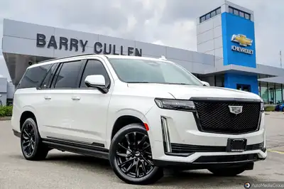 The Escalade ESV you have been dreaming of is right in front of you! Stunning one owner accident fre...