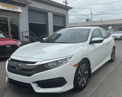 2016 HONDA CIVIC EX 4 PORTES AUTOMATIQUE, TOIT OUVRANT, CAMÉRA DE RECUL, SIEGES CHAUFFANTS, HONDA SE...