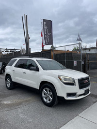 This 2013 GMC Acadia SLE2 is a reliable and spacious SUV for all your adventures! With its sleek whi... (image 2)