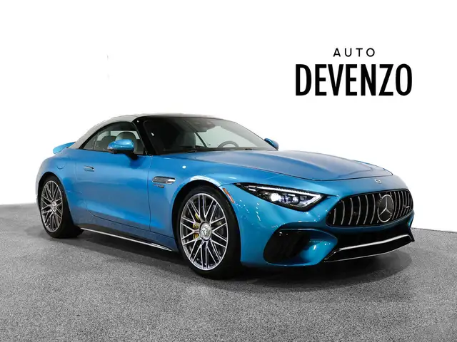 2022 Mercedes-Benz SL-Class AMG SL63 Roadster 577hp Hyper Blue M in Cars & Trucks in Laval / North Shore - Image 3