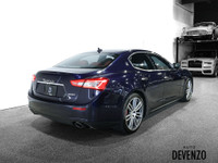 Beautiful Low Mileage 2017 Maserati Ghibli S Q4 404hp Twin Turbo V6, Blue on Red Rosso Leather, with... (image 5)