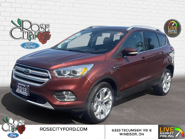 2018 Ford Escape Titanium | Heated Seats | Remote Start in Cars & Trucks in Windsor Region