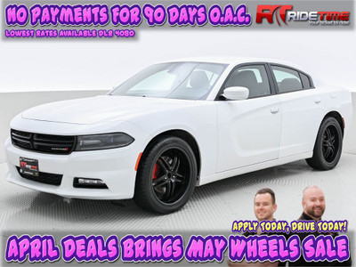 2017 Dodge Charger SXT AWD - 8.4in Uconnect w/ Bluetooth, Sirius
