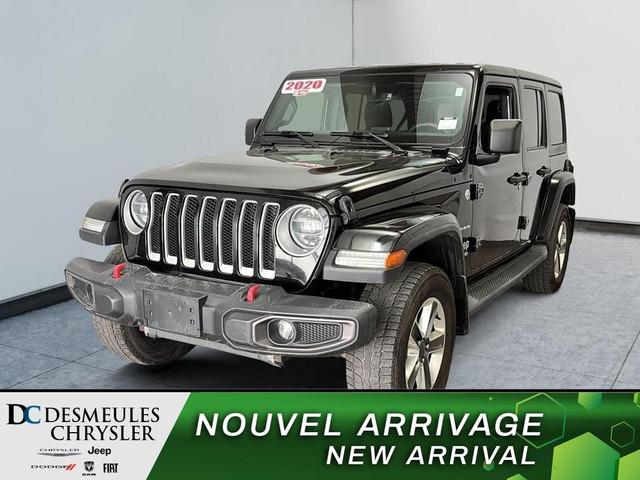 2020 Jeep Wrangler Unlimited Sahara 4x4 2.0L turbo audio premium in Cars & Trucks in Laval / North Shore