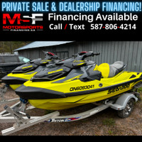 2018 SEADOO RXTX 300 BRAND NEW SUPERCHARGERS (FINANCING AVAILABL