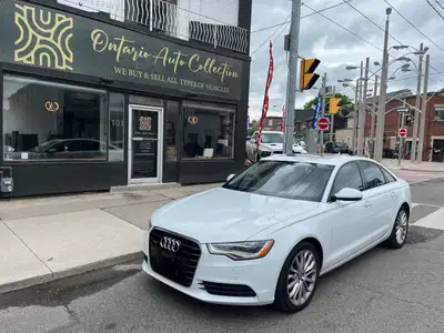 2014 AUDI A6 !!!!!!!!!!! 2 OWNER !!!!!! TECHNIK !!!!!! 5.3L/100KM !!!!! DIESEL !!!!!! CLEAN TITLE !!...