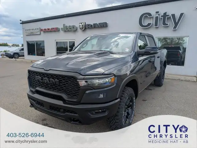 2025 RAM 1500 Rebel 4x4 Crew Cab 5'7 in Cars & Trucks in Medicine Hat - Image 2