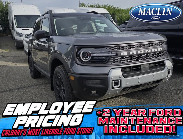 2025 Ford Bronco Sport BADLANDS | TECH PKG | G.O.A.T. | BLIS | R in Cars & Trucks in Calgary