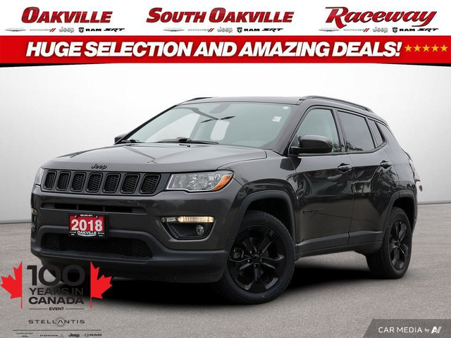 2018 Jeep Compass NORTH | ALTITUDE EDITION | NAVI | HEATED SEATS in Cars & Trucks in Oakville / Halton Region