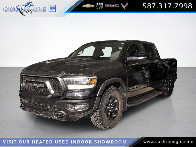2020 Ram 1500 Rebel | Black Package | Tonneau Cover | Leather in Cars & Trucks in Calgary
