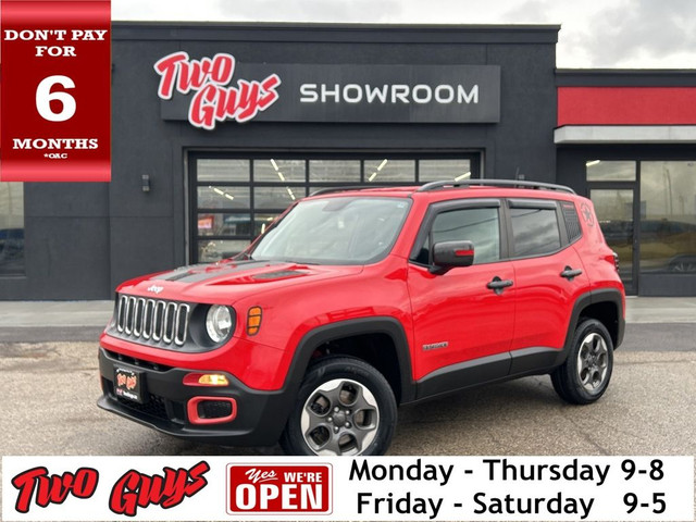  2018 Jeep Renegade Sport | New Tires | Remote Start | B/Up Cam in Cars & Trucks in St. Catharines
