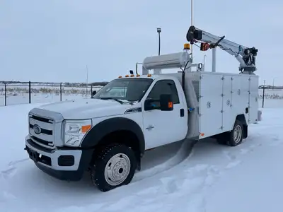 NEW - 2016 Ford F550 Regular Cab 4x4 Service Truck + 6.7L PowerStroke Diesel + 4x4 W/ AutoMatic Tran...