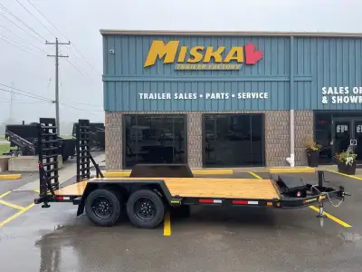 Miska HD 8 Ton Lowbed Equipment Float Trailer - Canadian Made Starting at just $8,495.00 - Finance f...