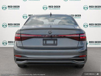 The 2025 Volkswagen Jetta Highline in a sophisticated gray hue comes equipped with a front-wheel dri... (image 4)
