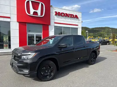 The 2025 Honda Ridgeline Black Edition is the ultimate blend of tough capability and upscale design....