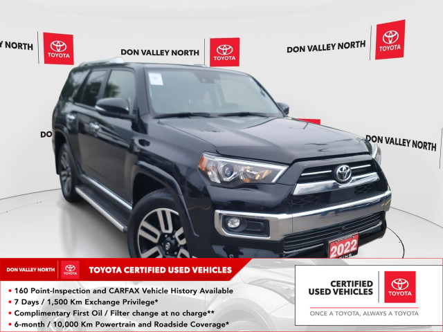 2022 Toyota 4Runner CERTIFIED | CARPLAY | TPMS in Cars & Trucks in City of Toronto