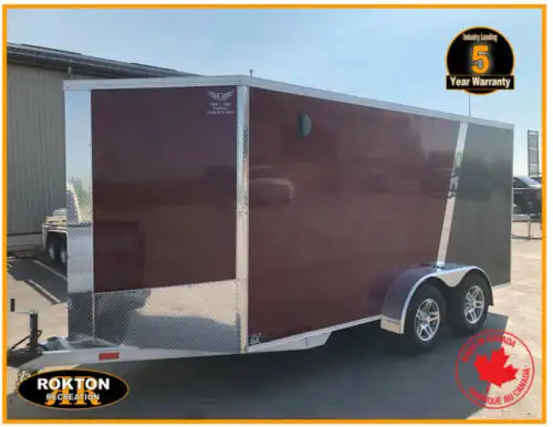 2025  7 x 16 Aluminum Cargo Trailer 5 year warranty in Cargo & Utility Trailers in Mississauga / Peel Region - Image 4