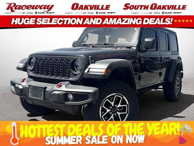 2024 Jeep Wrangler RUBICON | HARDTOP | CARPLAY | ADAPTIVE CRUISE in Cars & Trucks in Mississauga / Peel Region