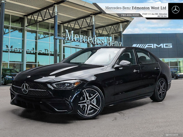 2025 Mercedes-Benz C 300 4MATIC Sedan - Exclusive Trim - Night P in Cars & Trucks in Edmonton