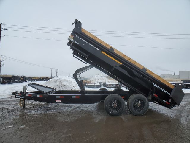 2024 Southland 7X16ft HD Dump Trailer in Cargo & Utility Trailers in Edmonton - Image 4