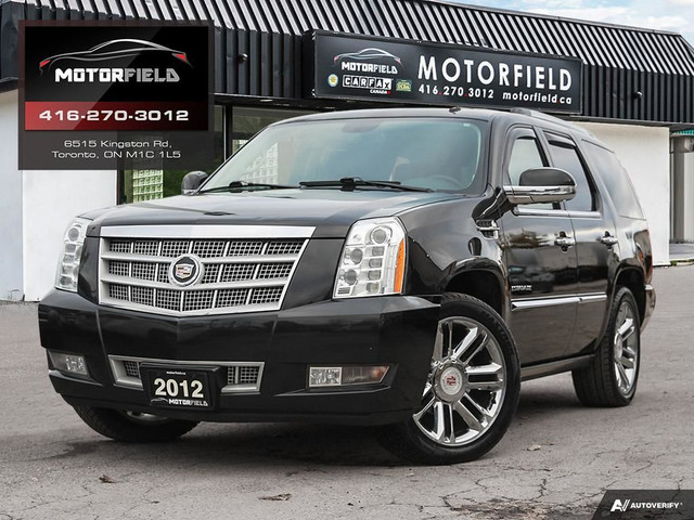 2012 Cadillac Escalade Platinum AWD *Accident-Free, DVD's, Nav* in Cars & Trucks in City of Toronto