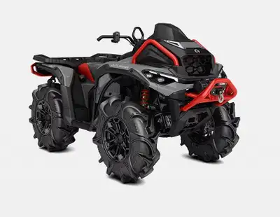 2025 CAN-AM OUTLANDER XMR 1000R ATV STOCK# A112074 101HP ROTAX ENGINE SELECTABLE 2WD/4WD/LOCK 4WD WI...