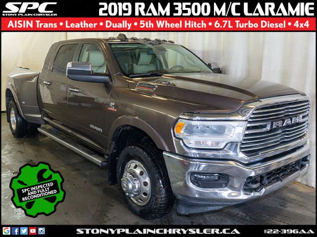 2019 RAM 3500 Laramie 4x4 Mega Cab 6'4" Box for sale in Cars & Trucks in St. Albert