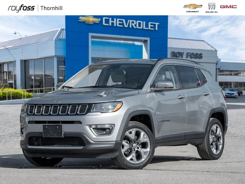 2020 Jeep Compass LEATHER+HEATED SEATS+LOW KMS+ SAFETY CERTIFIE