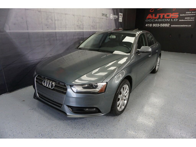 2013 Audi A4 PREMIUM 2.0T QUATTRO - MANUEL - CUIR TOIT OUVRANT in Cars & Trucks in Lévis - Image 2