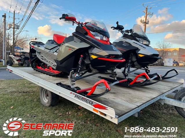  2017 Remeq 2S100EXL Remorque à motoneige double in Cargo & Utility Trailers in Longueuil / South Shore - Image 3