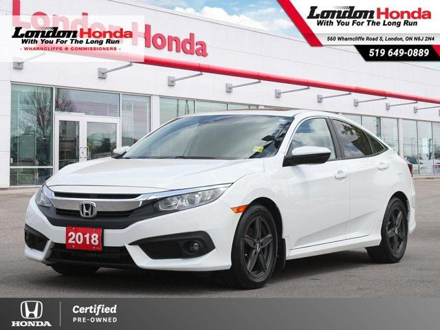 2018 Honda Civic Sedan EX|Full Service History | Heated Seats in Cars & Trucks in London